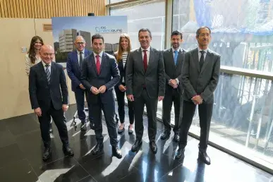 Lehendakaria eta nanoGUNEko Presidentea eta Zuzendari Nagusia