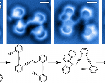 Fotografiadas 'in fraganti' las sustancias intermedias de una reacción química